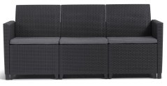 MARIE 3 SEATERS SOFA - grafit
