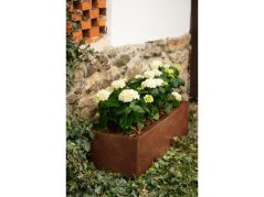 Corgarden Zahradní květináč LINE 1006 40 x 120 x 30 cm Corten