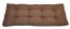 Opěradlový polstr na paletu 120x50 cm - Barva polstru: Hnědý melír
