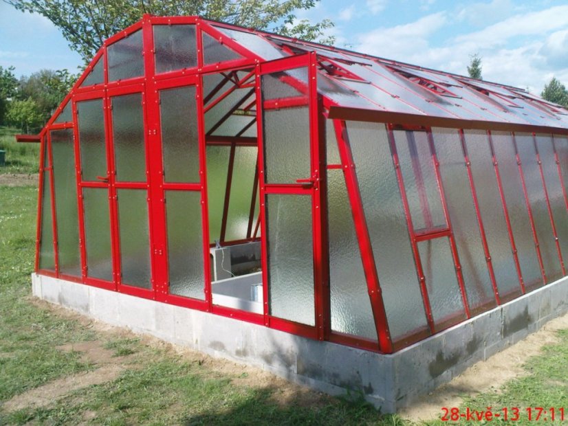 Limes Pozinkovaný skleník M 3