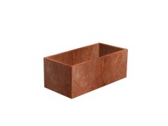 Corgarden Zahradní květináč LINE 1005 40 x 90 x 30 cm Corten
