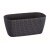PROSPERPLAST SPLOFY CASE truhlík 39,7cm, 7,4L, antracit DSPC400