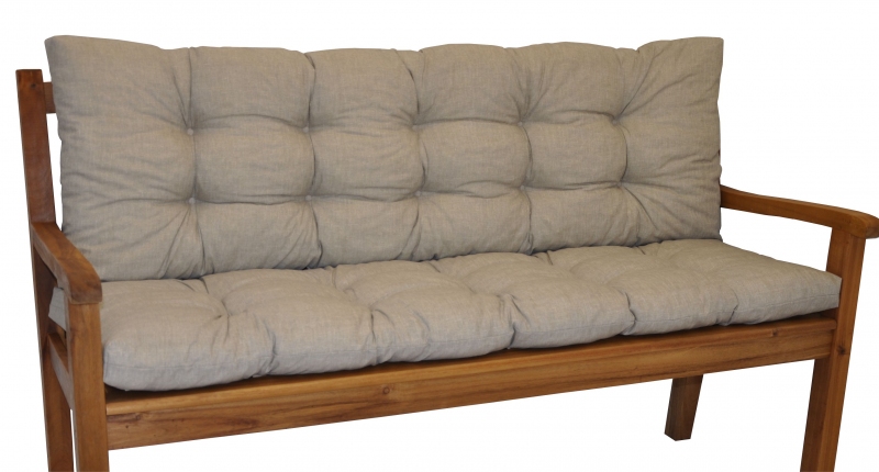 Polstr na zahradní lavičku 137 cm