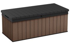 DARWIN úložný box 380 L - hnědý