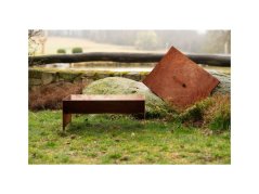 Corgarden Zahradní ohniště VÍKO 1021 70 x 50 x 1 cm Corten