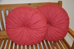 Polštář kulatý velký - set 2 kusy