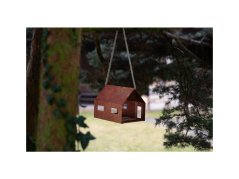 Corgarden Ptačí krmítko CASA 1040 30 x 21 x 23 cm Corten