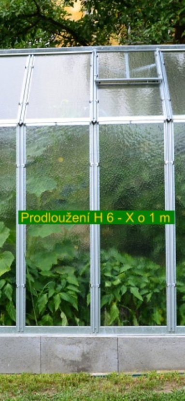 Limes Prodloužení skleníku Hobby H 6-X