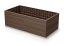 Vyvýšený záhon BASE WOODY 149,2 x 75,6 x 25 cm - rustikálna tehlová