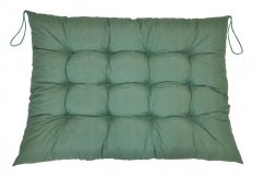 Paletový sedák / zahradní matrace tmavě zelený melír