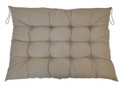 Paletový sedák / zahradní matrace tmavě béžový melír