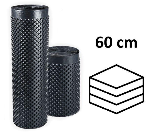 Nopová fólie do vyvýšených záhonů