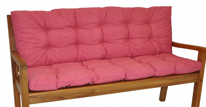 Polstr na zahradní lavičku 137 cm