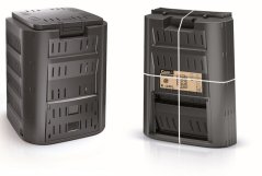 Kompostér COMPOGREEN čierny 220l