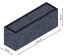 Flexi Element vyvýšený záhon - obdĺžnik - Šírka: 75 cm, Dĺžka: 275 cm, Výška: 99 cm
