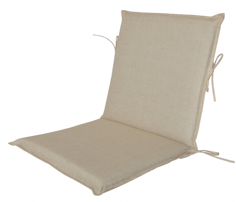 Polstr na zahradní křeslo UNI s nízkým opěradlem