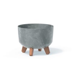 Kvetináč Gracia Beton Effect 23,8 cm