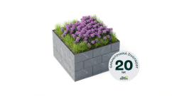 Kasko FlexiElement vyvýšený záhon - štvorec