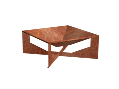 Corgarden Zahradní ohniště VENTO 1015 70 x 70 x 30 cm Corten