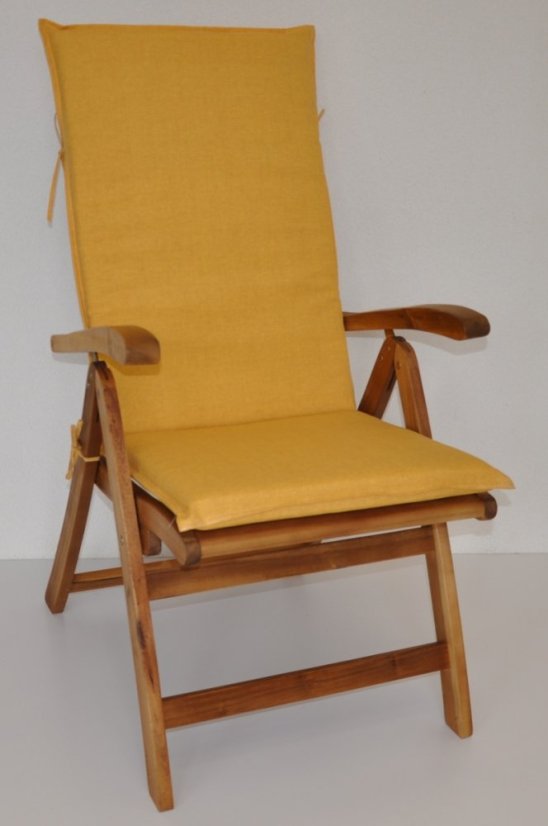 Polstr na teakové zahradní křeslo UNI vysoké