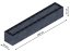 Flexi Element vyvýšený záhon - obdĺžnik - Šírka: 50 cm, Dĺžka: 300 cm, Výška: 51 cm