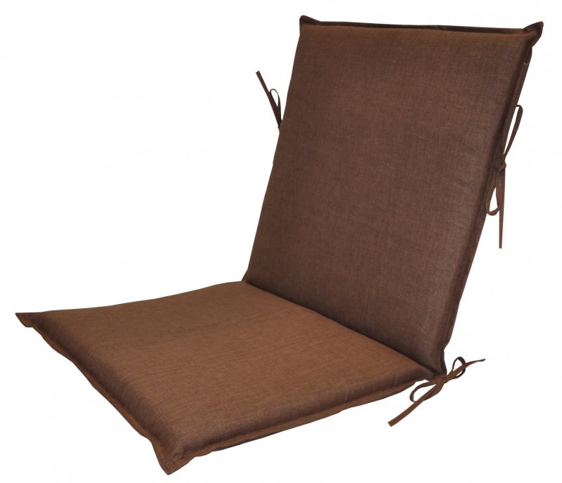 Polstr na zahradní křeslo UNI s nízkým opěradlem