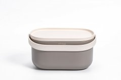 Nádoba na bioodpad bez rámečku a sáčků - taupe + slonová kost