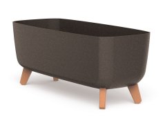 Kvetináč GRACIA CASE ECO WOOD kávový 58cm