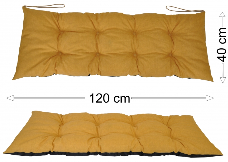Podsedák 120x40 - Barva polstru: Šedý