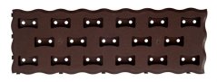Záhonový chodník PAD tm.hnědý 60x20cm - 0,95m2