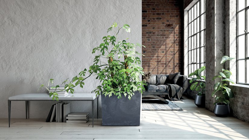Truhlík vysoký URBI CASE Beton Effect 58cm