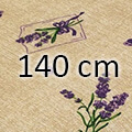 Levandule - šíře 140 cm
