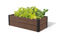 vyvýšený záhon MAPLE TROUGH - hnědý