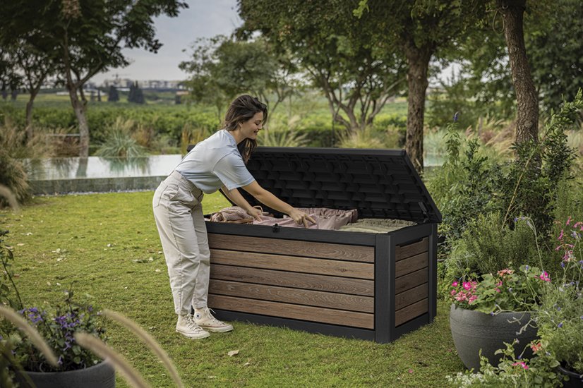SIGNATURE HORIZONTAL úložný box - Barva: ASHWOOD, Objem: 630 L