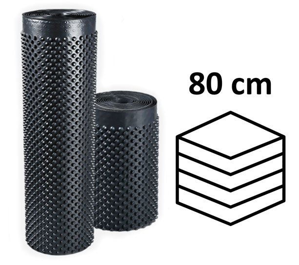 Nopová fólie do vyvýšených záhonů
