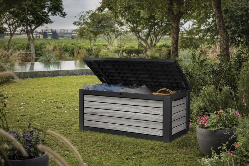 SIGNATURE HORIZONTAL úložný box - Barva: ASHWOOD, Objem: 630 L