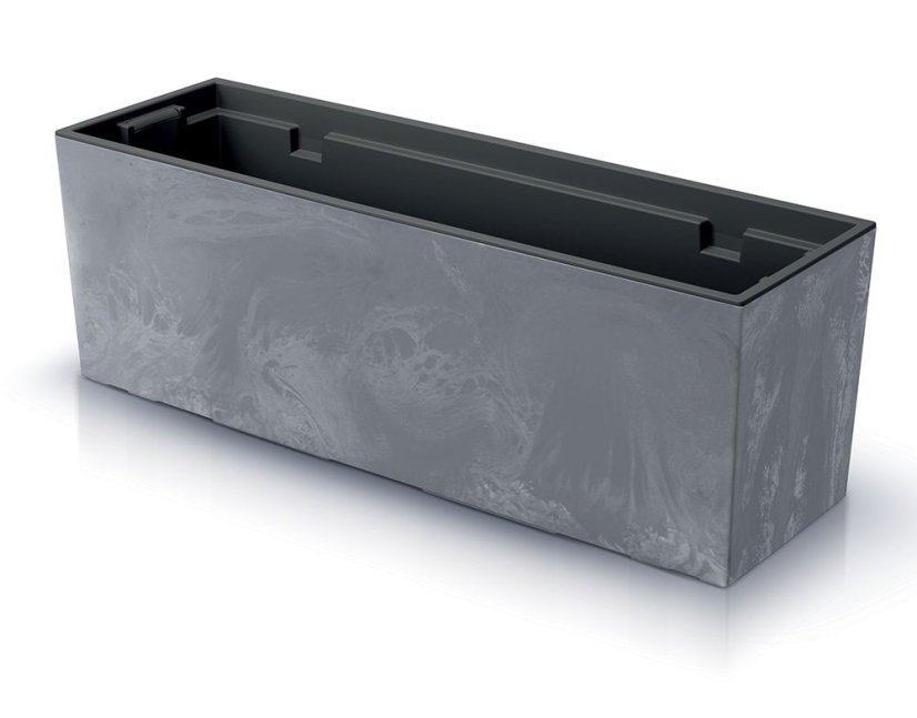 Prosperplast truhlík URBI CASE Beton Effect