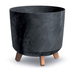 Kvetináč Gracia Tubus Beton Effect 29,8 cm