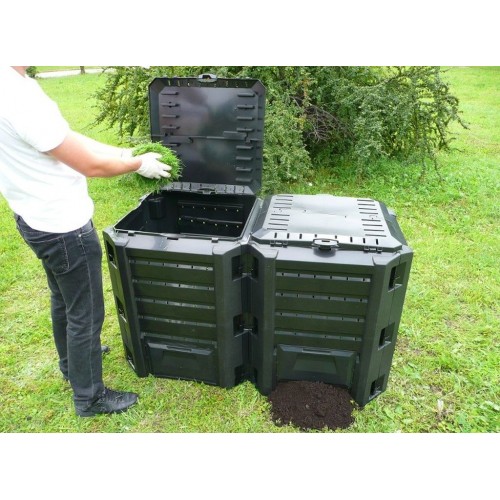 Prosperplast Compogreen 800 l čierny