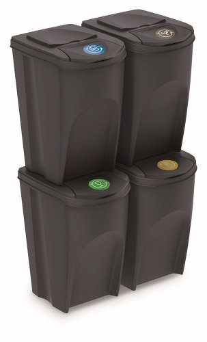 Prosperplast sada odpadkových košov SORTIBOX