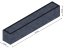 Flexi Element vyvýšený záhon - obdĺžnik - Šírka: 75 cm, Dĺžka: 475 cm, Výška: 87 cm