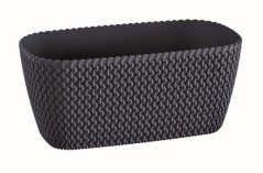 PROSPERPLAST SPLOFY CASE truhlík 39,7cm, 7,4L, antracit DSPC400