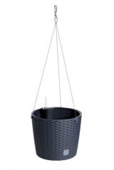 Prosperplast závěsný květináč Rato Round W 25,6 cm + vklad