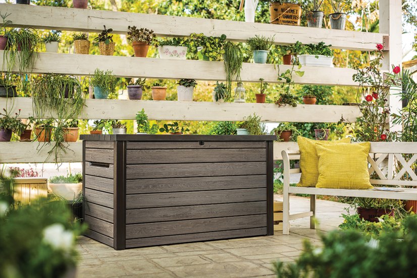 SIGNATURE HORIZONTAL úložný box - Barva: ASHWOOD, Objem: 630 L