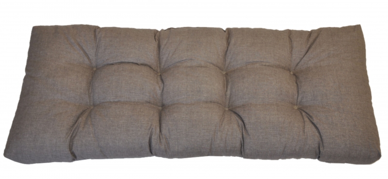 Opěradlový polstr na paletu 120x50 cm - Barva polstru: Hnědý melír