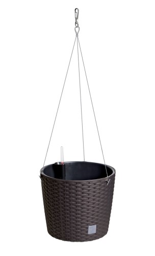 Prosperplast závesný kvetináč Rato Round W 25,6 cm + vklad
