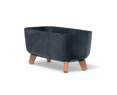 Kvetináč GRACIA CASE BETON EFFECT 39 cm - farba: antracit