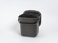 Plastia Kôš na bioodpad - 8l antracit