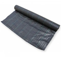Tkaná mulčovacia textília - rolka 1,05m x 100m, 100g/m2, čierna
