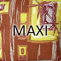 MAXI hnědý list